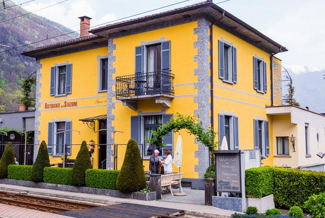 Bed and Breakfast Ristorante Della Stazione Da Yanelo Intragna Zewnętrze zdjęcie